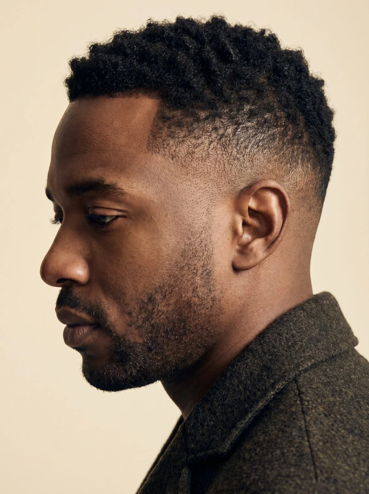 Taper fade haircut at Vibrate Warsaw